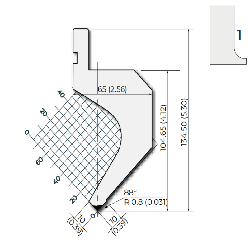 press brake punch