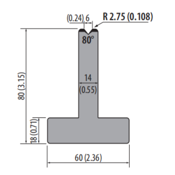 Stile Amada H80 80° V6,V8,V10,V12,V16,V20,V25